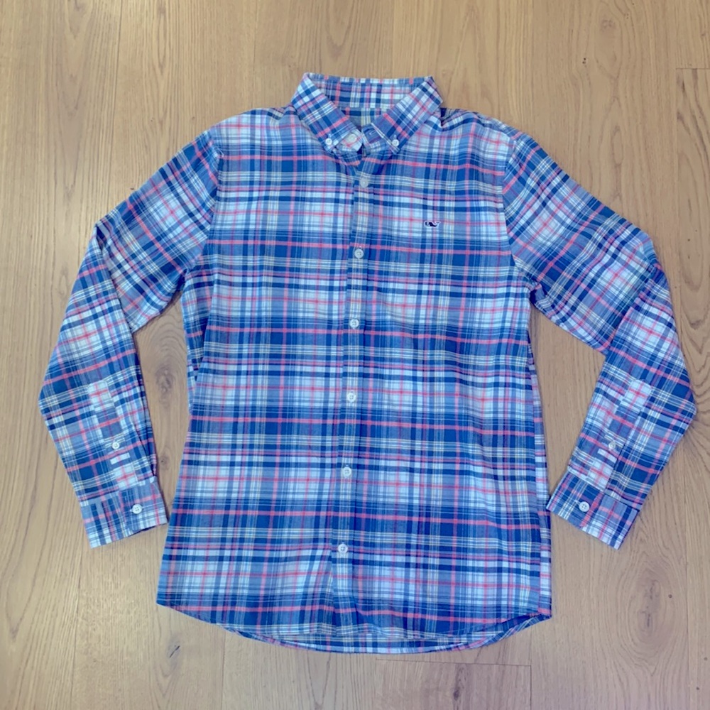 Vineyard Vines Boys Button Down Top